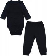 sobowo детский боди унисекс и штаны из 2 предметов, комплект одежды для новорожденных мальчиков и девочек 0–9 месяцев логотип