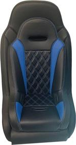 img 3 attached to UTV Junior Seat (Fits Stock And Aftermarket Seats) (Blue - 4 Point Harness)