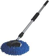 🧹 carrand 93303 9-inch 2-in-1 chenille microfiber wash mop with 48-inch extension pole логотип
