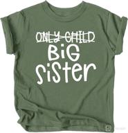 👶 olive loves apple: cute sibling announcement shirts for baby and toddler girls логотип