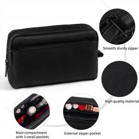 img 1 attached to MAGEFY Small Makeup Bag For Purse, Portable Travel Cosmetic Bag Make Up Bag Zipper Makeup Pouch For Women