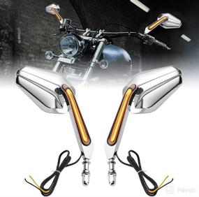 img 4 attached to Sportster Motorcycle Mirrors Signals 1982 2018 Motorcycle & Powersports