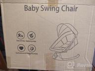 img 3 attached to Sun Lounger Chair with Bluetooth and DU - Electronic Swings for Newborns review by Edyta Waldzik ᠌