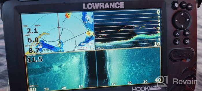 img 2 attached to 🎣 Lowrance Hook Reveal 9: Powerful 9-inch Fish Finder with Transducer and C-MAP Preloaded Maps review by Aditya ᠌