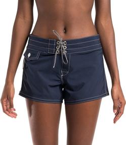 img 1 attached to 🩳 Birdwell Women's Stretch Board Shorts - Swimwear for Women at Swimsuits & Cover Ups