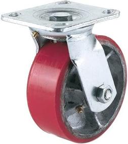img 1 attached to 6-Inch Grizzly 59150 Heavy-Duty Swivel Caster