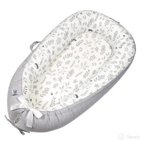 img 2 attached to 👶 Jonah's Journey Baby Lounger Nest: Comfy, Portable, and Breathable for Newborn to Infant Babies