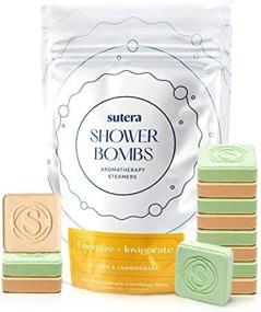 img 2 attached to Sutera 12 Pack Natural Shower Steamers For Women And Men - Gift Of Slow Dissolving Bath Bombs Brings Real Aromatherapy Spa Experience By Premium Essential Oils (Energize Invigorate Set)