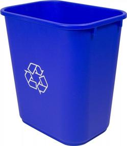 img 3 attached to Blue Storex Medium Recycling Basket 15X10.5X15 Inches - Case Of 6 (STX00714U06C)