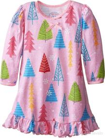 img 1 attached to 👶 Sara's Prints Baby Girls' Nightgown with Puffed Sleeves