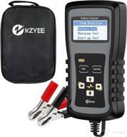 🚚 kzyee ks20 heavy duty truck battery tester with digital analyzer - 100-2000 cca automotive load tester for vehicles, trucks, motorcycle - 24v, 12v car battery, auto cranking charging system test scan tool логотип