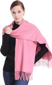 img 2 attached to LERDU Ladies Cashmere Fashion Winter Women's Accessories : Scarves & Wraps