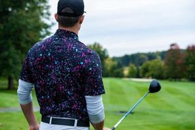 img 1 attached to Funny Golf Apparel That Makes You Look And Play Great - SHANKITGOLF Polo Performance Athletic Fit