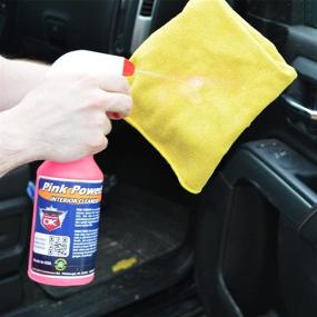 img 2 attached to 🌸 Pint-Sized Detail King Pink Power Cleaner for Pristine Vinyl, Plastic & Leather Surfaces