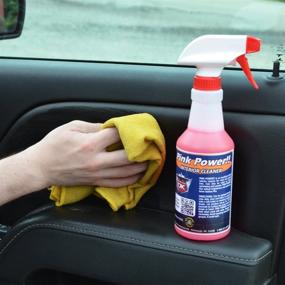 img 1 attached to 🌸 Pint-Sized Detail King Pink Power Cleaner for Pristine Vinyl, Plastic & Leather Surfaces