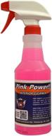 🌸 pint-sized detail king pink power cleaner for pristine vinyl, plastic & leather surfaces логотип