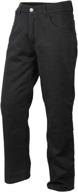 👖 scorpion exo covert jeans men's reinforced motorcycle pants: black, size 34 - review, pros & cons logo