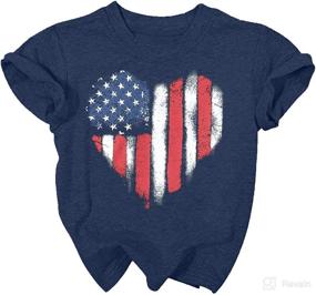 img 1 attached to Футболка с рисунком American Toddler Patriotic