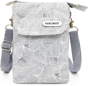 img 4 attached to Pockets Wallet Pattern Crossbody Shoulder Women's Handbags & Wallets ~ Crossbody Bags