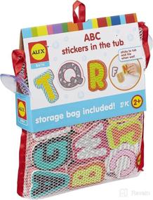 img 3 attached to Entertaining Kids with Alex Bath ABC Stickers in the Tub: A Fun and Educational Bath Activity