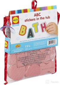 img 2 attached to Entertaining Kids with Alex Bath ABC Stickers in the Tub: A Fun and Educational Bath Activity