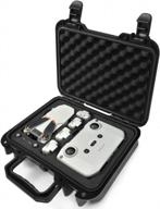 waterproof hard case for dji mini 2 and mavic mini 2 drone accessories - portable travel case (case only) logo