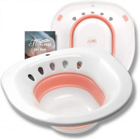 img 4 attached to Fivona Sitz Bath Seat: The Ultimate Solution For Hemorrhoids And Postpartum Care