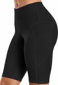 img 3 attached to Stay Cool And Comfortable With ATTRACO Women'S Knee Length Biker Shorts - Ideal For Yoga, Workout, Running, And More!