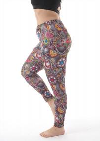img 2 attached to Stay Cool And Stylish With ZERDOCEAN'S Printed Plus Size Leggings For Summer - Size 3X