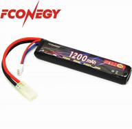 7.4v 1200mah 20c lipo аккумулятор с маленькой вилкой tamiya для страйкбольного пистолета/винтовки - fconegy 2s логотип