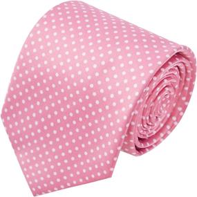 img 3 attached to Jacob Alexander Polka Print Dotted Men's Accessories best in Ties, Cummerbunds & Pocket Squares