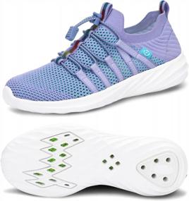 img 4 attached to 👣 VIFUUR Unisex Water Shoes: Barefoot Athletic Footwear for Beach, Surf, Kayaking, Boating & Pool Activities