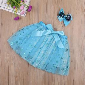 img 3 attached to Little Tulle Layers Princess Birthday Girls' Clothing via Skirts & Skorts