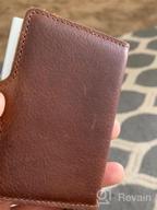 img 1 attached to HONB Genuine Leather Credit Holder review by Gavin Hernandez