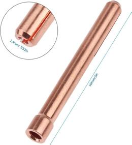 img 3 attached to 🔧 High-Quality 10pcs 3/32" TIG Collet Tips for WP17 18 26 Torch - Weld with Precision