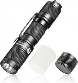 img 4 attached to LUMINTOP AA 2.0 EDC Flashlight Set - Pocket-Sized, Super Bright, Magnetic Tail, Rechargeable Battery, Waterproof Torch For Camping With 650 Lumens And 5 Modes Including Mode Memory