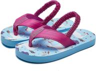 flops sandals strap toddler little boys' shoes : sandals logo