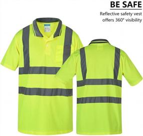 img 3 attached to Be Seen & Be Safe With SHORFUNE High Visibility Shirts