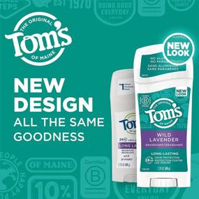 img 1 attached to 🌿 Toms Maine Lavender Deodorant - Long-lasting Personal Care