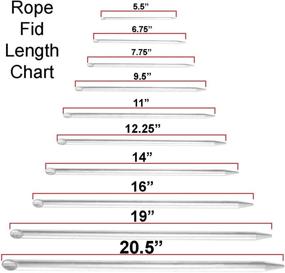 img 2 attached to 🔗 Versatile Rope FID Pusher: Ideal Tool for Splicing &amp; Fitting Ropes of Various Diameters - Available in Sizes 1/4 to 1 Inch (1 Count FID)