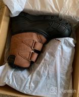 img 1 attached to Amoji Waterproof Winter Outdoor Boots for Little Boys review by Alex Prince