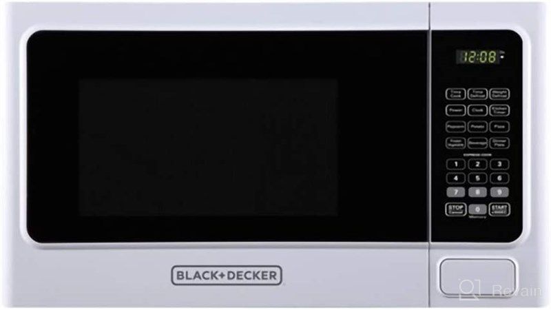black decker microwave 1000 white 로고