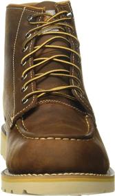 img 3 attached to Carhartt CMW6175 6 Inch Waterproof Wedge Men's Shoes : Work & Safety