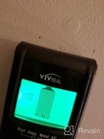 img 5 attached to VIVREAL 4 в 1 Stud Finder Sensor Wall Scanner - ЖК-дисплей, звуковое предупреждение и автоматическая калибровка для обнаружения металла в деревянном проводе переменного тока