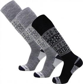 img 4 attached to Pure Athlete Alpaca Ski Socks