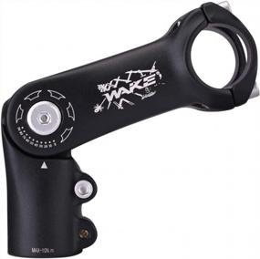 img 4 attached to Adjustable LITEONE MTB Stem For Versatile Cycling Needs: Suitable For Mountain Bikes, Road Bikes, BMX, And More