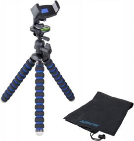img 4 attached to Stable And Secure Phone Mount For IPhone 12, Galaxy Note And More: Arkon Mounts MG5TRIXL Tripod Phone Mount