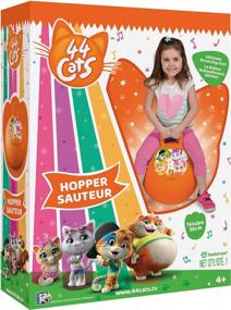 img 3 attached to 15 Inch Hedstrom 44 Cats Hopper Ball - Hop & Bounce Fun For Kids (55-7340)