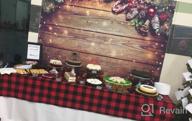 img 1 attached to Capture Magical Moments With HUAYI 7X5Ft Christmas Wooden Photography Backdrop review by Alfred Paiz