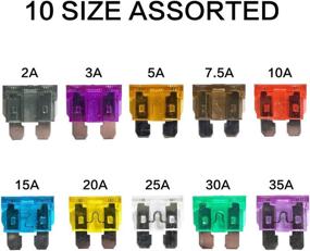 img 3 attached to 150XAuto Standard Blade Fuse Type 2A/3A/5A/7